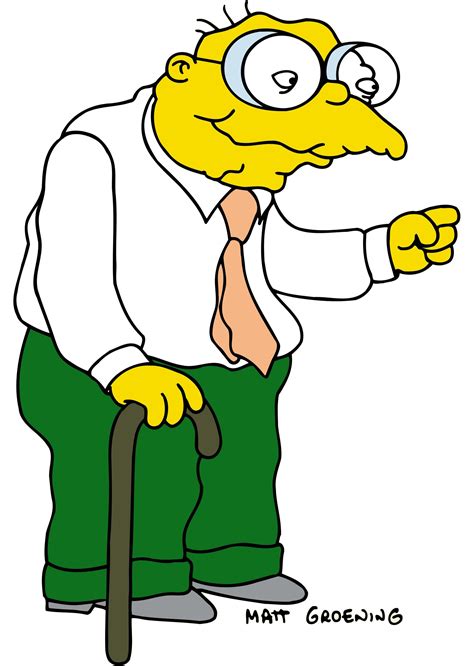 simpsons old guy